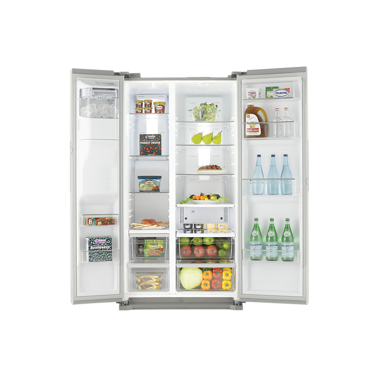 Samsung RS54HDRPBSR/WS side-by-side refrigerator Freestanding – image 2