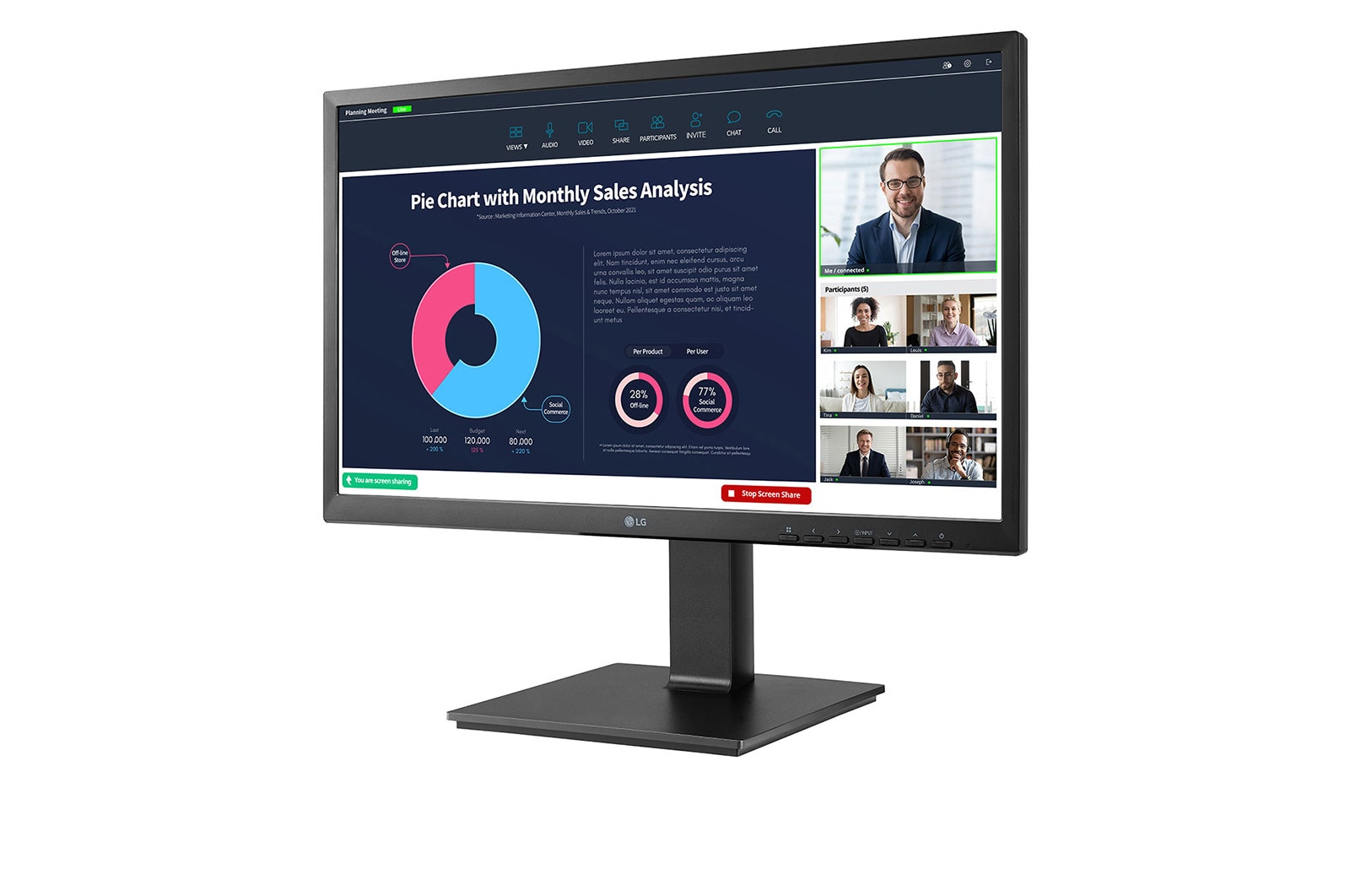 LG 24BP750C-B computer monitor – image 3