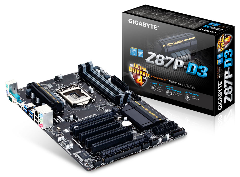 GIGABYTE GA-Z87P-D3 motherboard Intel® Z87 LGA 1150 (Socket H3) ATX – image 4