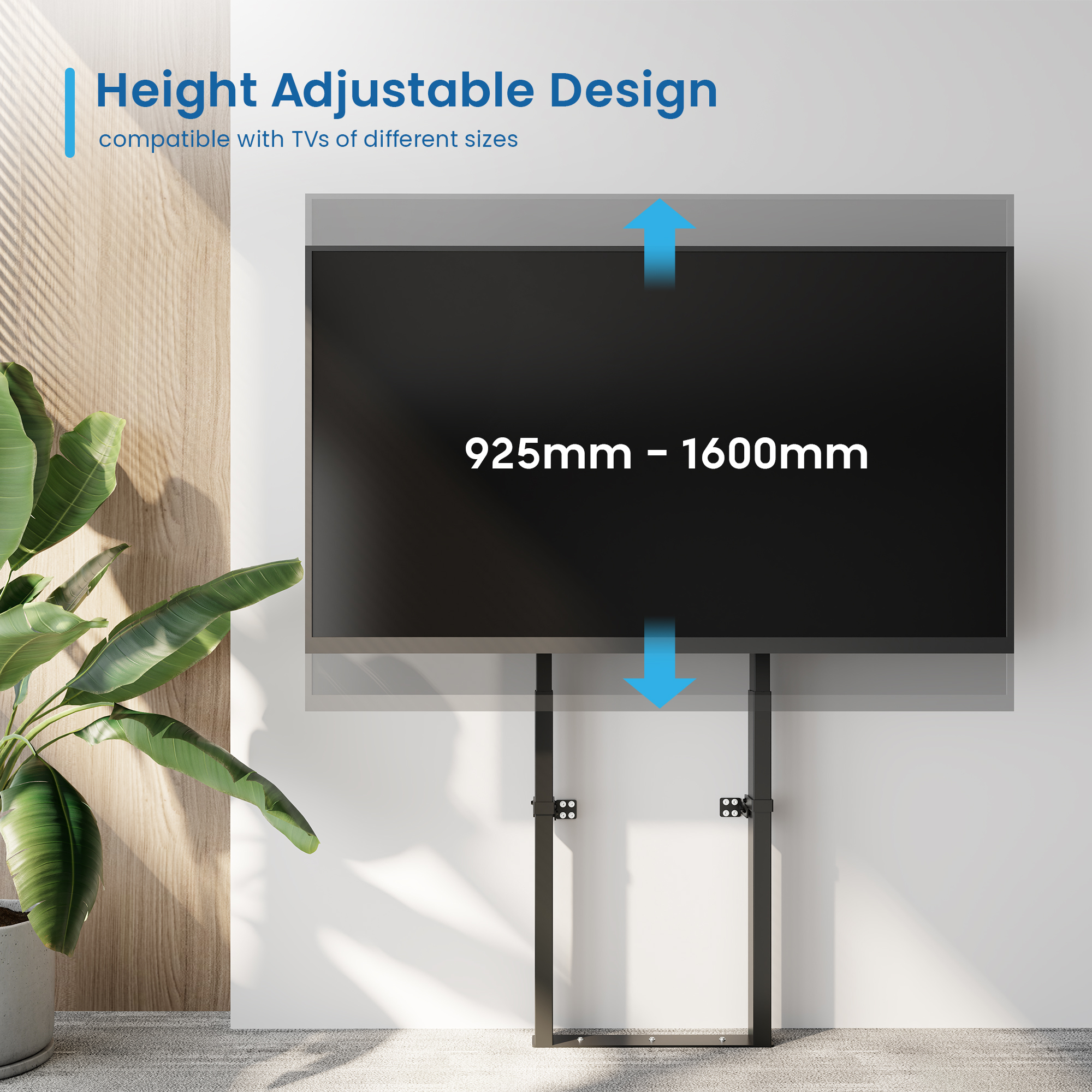 Ewent EW1549 TV mount/stand 2.54 m (100") Black – image 5
