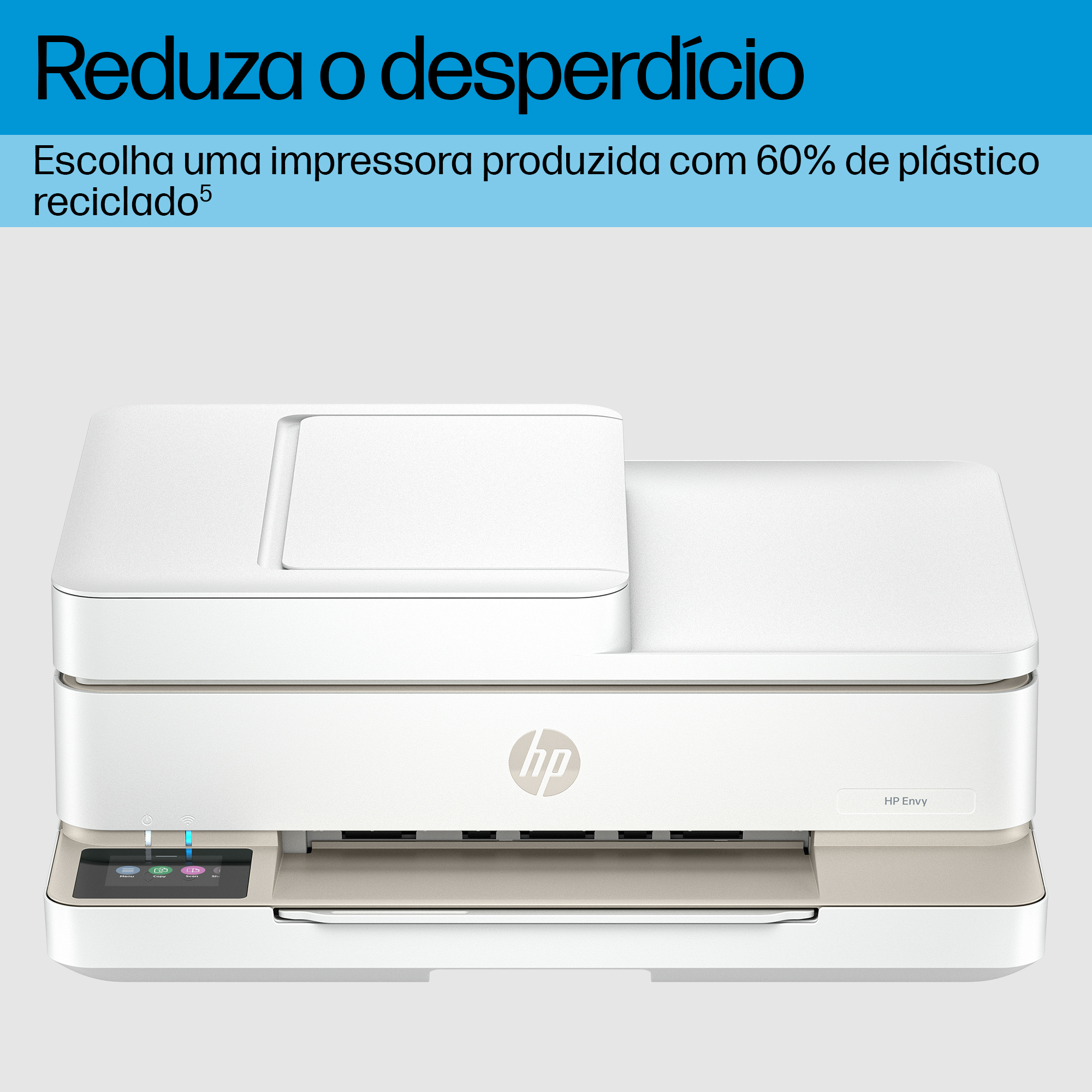 HP ENVY 6532e Sem fios All-in-One Cor Impressora, Instant Ink; Impressão de fotografias — miniatura 4