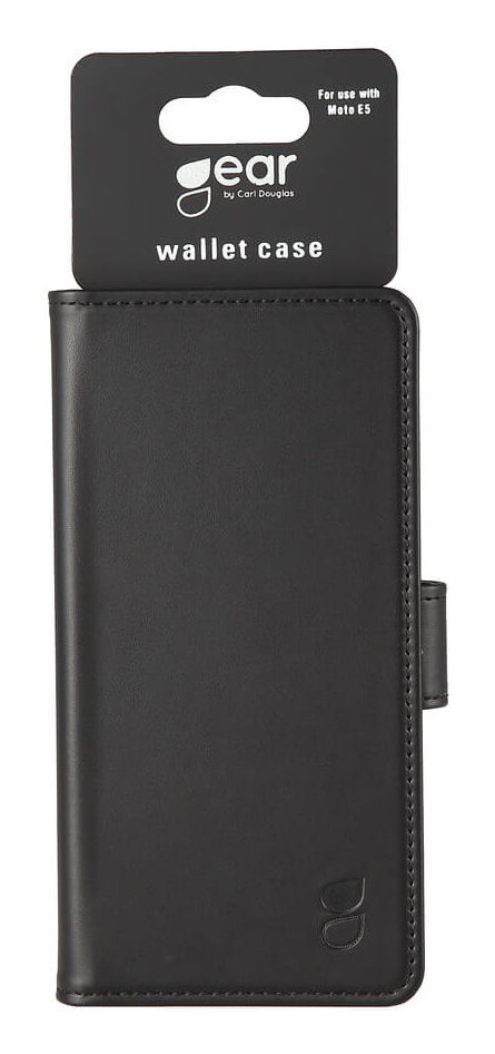 Gear Wallet Case Black - Motorola E5 – image 2