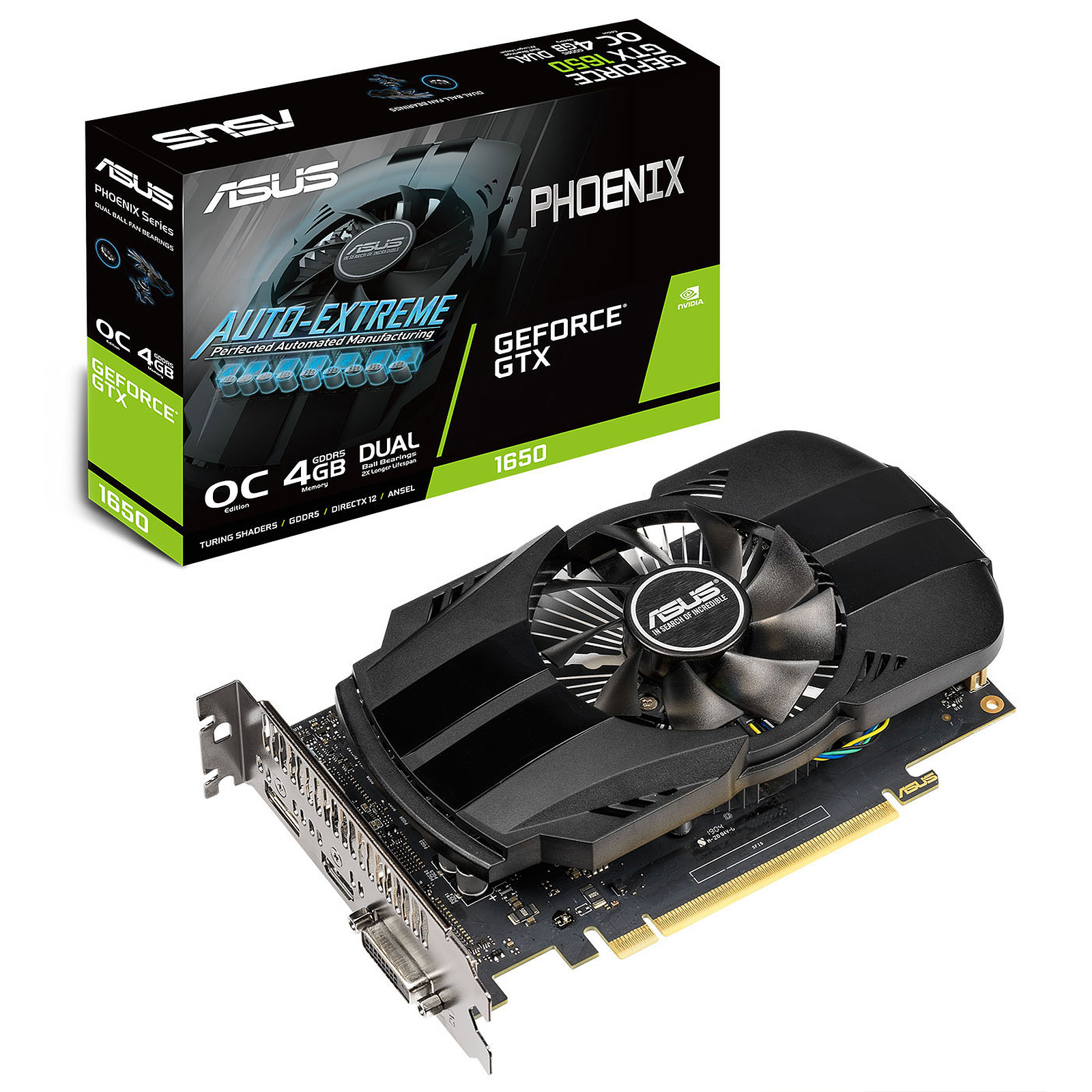 ASUS Phoenix PH-GTX1650-O4G NVIDIA GeForce GTX 1650 – image 1