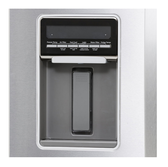 Whirlpool MWRF220SEHM side-by-side refrigerator Freestanding – image 3