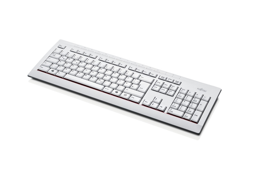 Fujitsu KB521 keyboard Office USB Hebrew Grey