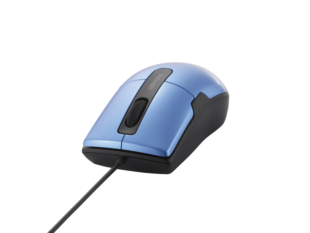 Buffalo BSMBU26SMBL mouse Office Right-hand USB Type-A Blue LED 1000 DPI