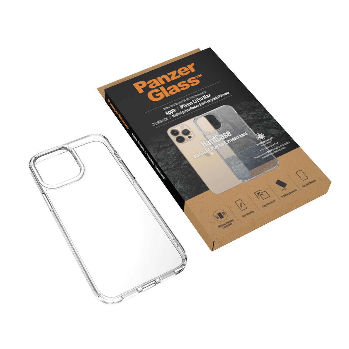 PanzerGlass® HardCase iPhone 13 Pro Max | Clear – image 5