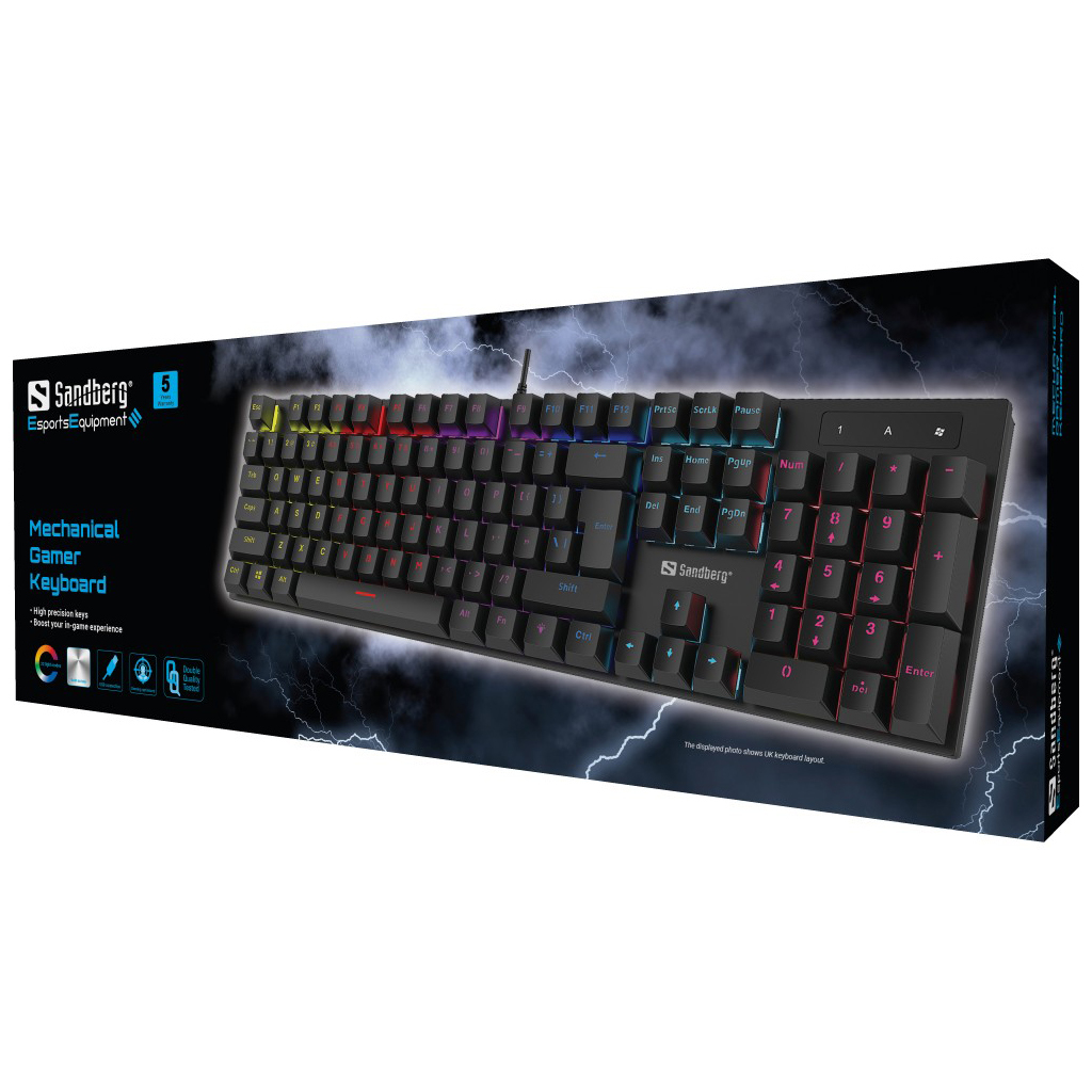 Sandberg Mechanical Gamer Keyboard UK – image 3
