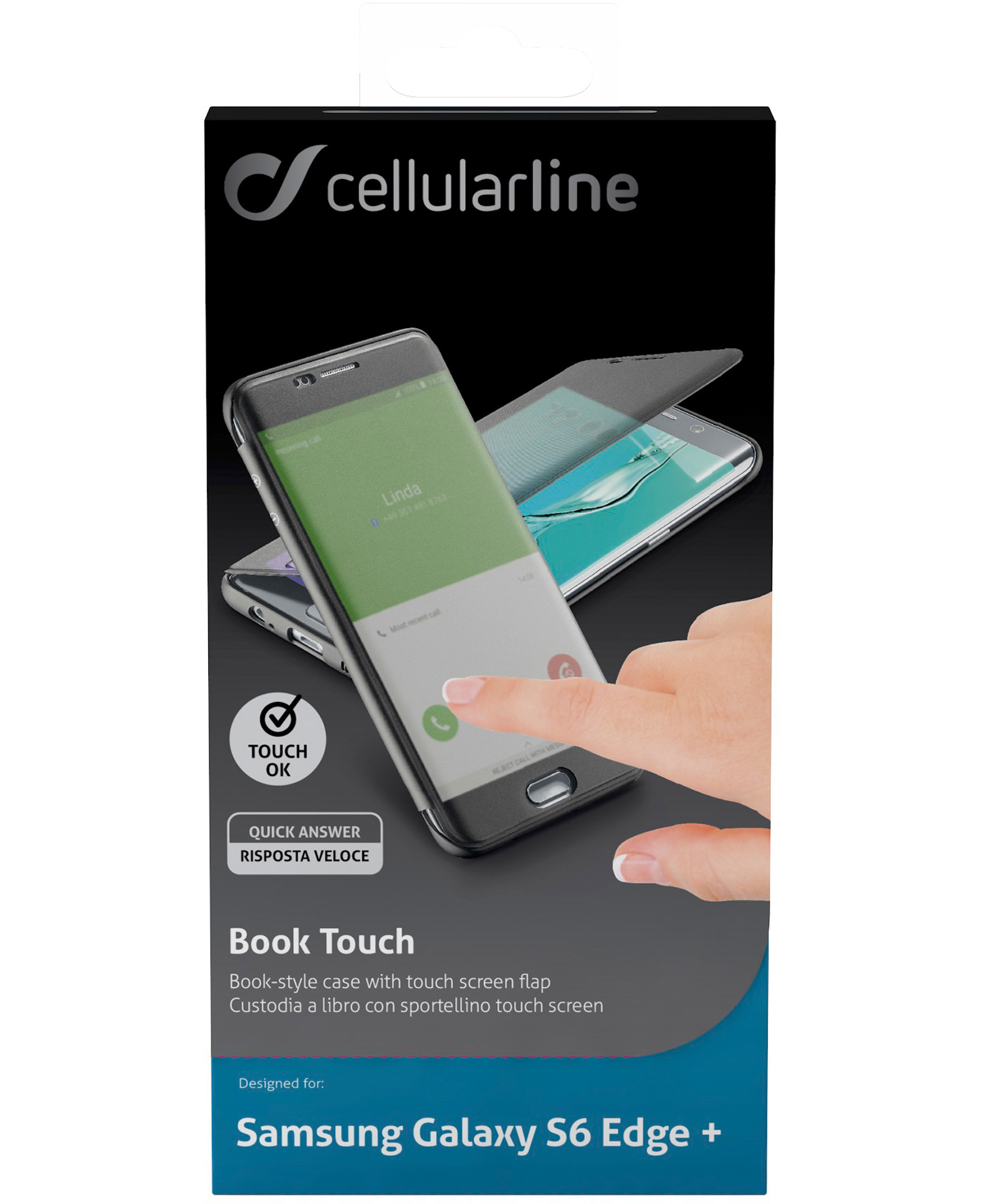 Cellularline Book Touch - Galaxy S6 Edge Plus – image 3