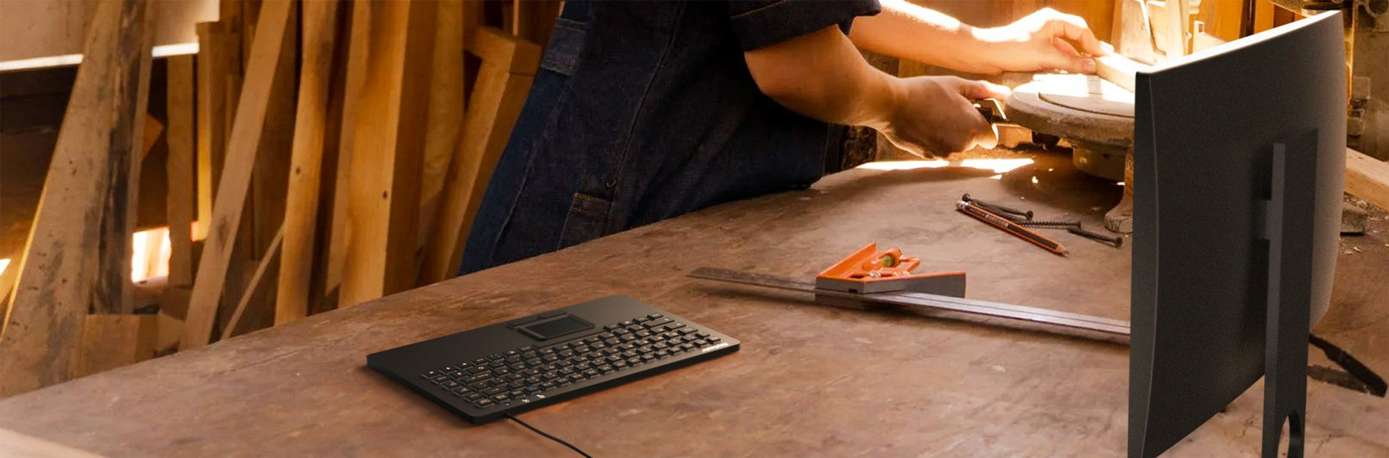 KeySonic Industrie-TAS, Touchpad, IP68, BK, KSK-5230 IN (UK)