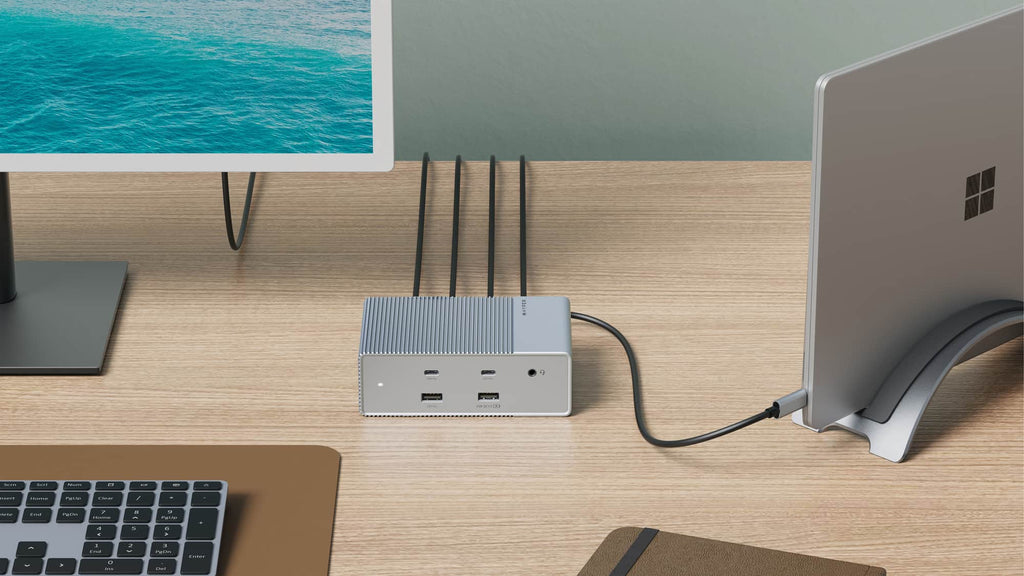 Targus HDG212BP-US laptop dock/port replicator Wired USB 3.2 Gen 1 (3.1 Gen 1) Type-C Grey – image 6