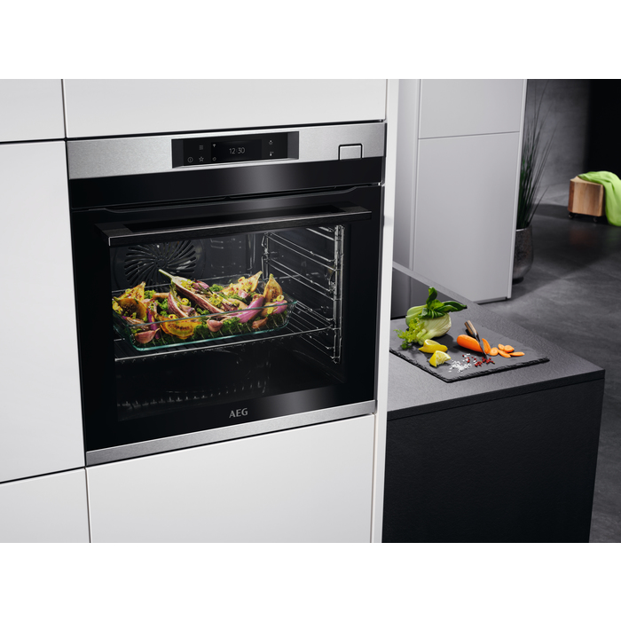 AEG BSE78228BM 70 L Black, Stainless steel – image 7