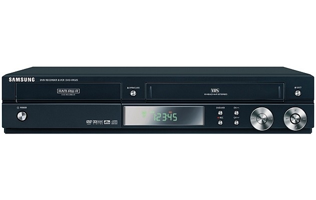 Samsung DVD-VR325 DVD/Blu-Ray player DVD recorder Black