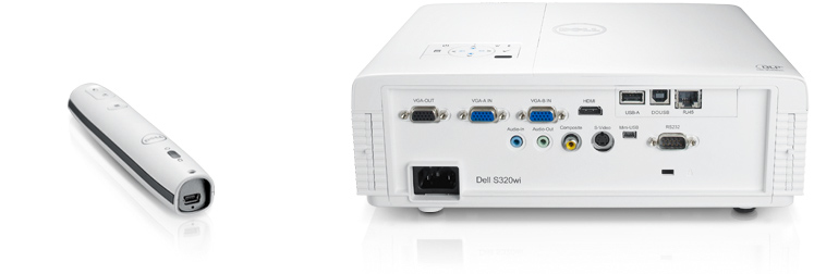 Dell S320wi Short throw projector 3000 ANSI lumens DLP XGA (1024x768) 3D White – image 3