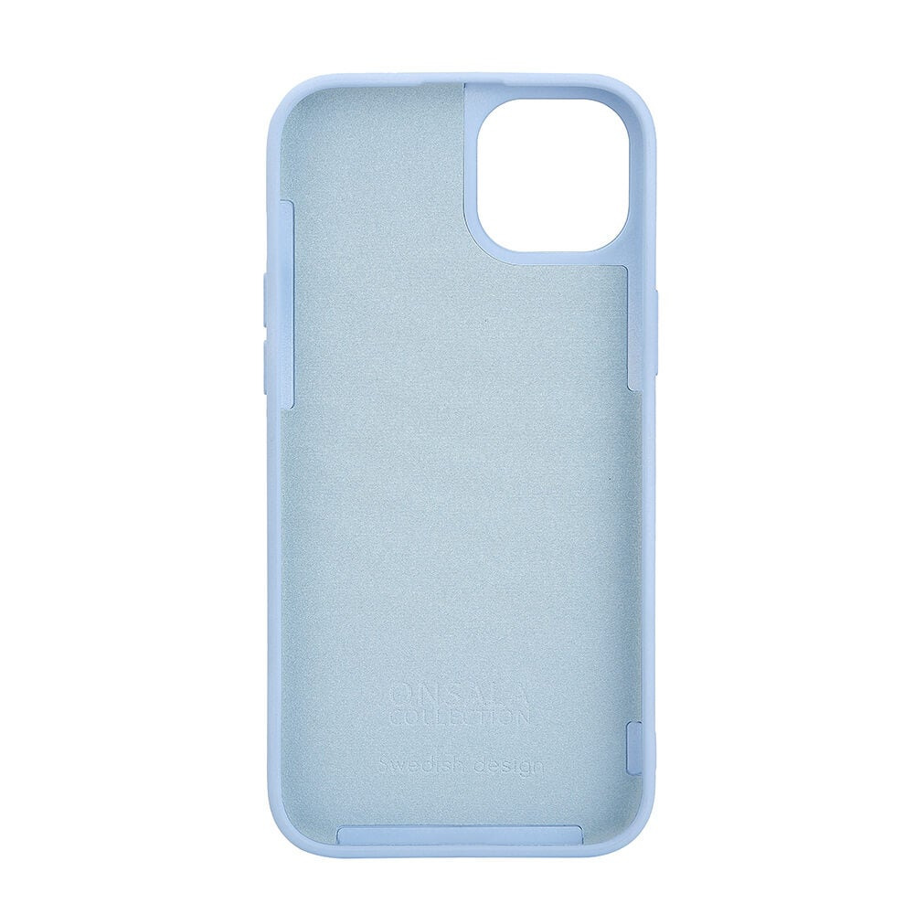 Onsala Phone Case with Silicone Feel MagSeries Light Blue - iPhone 15 Plus – image 3