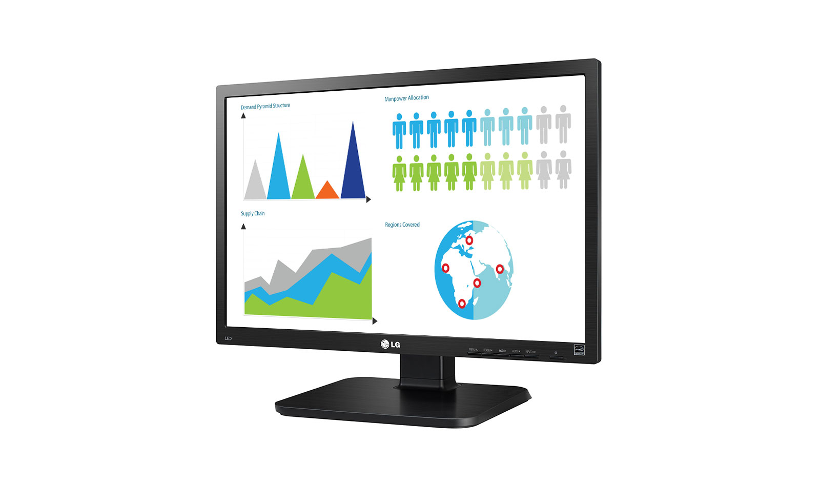 LG 24BK55WY computer monitor – image 3