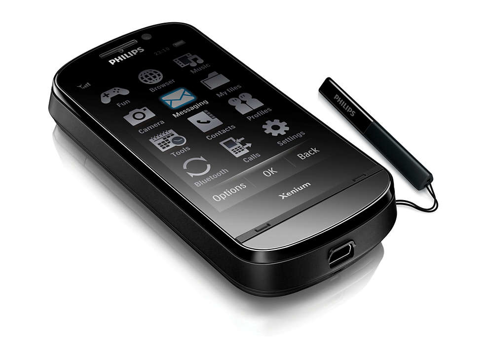 Philips Xenium X830 7.62 cm (3") 120 g Black – image 2
