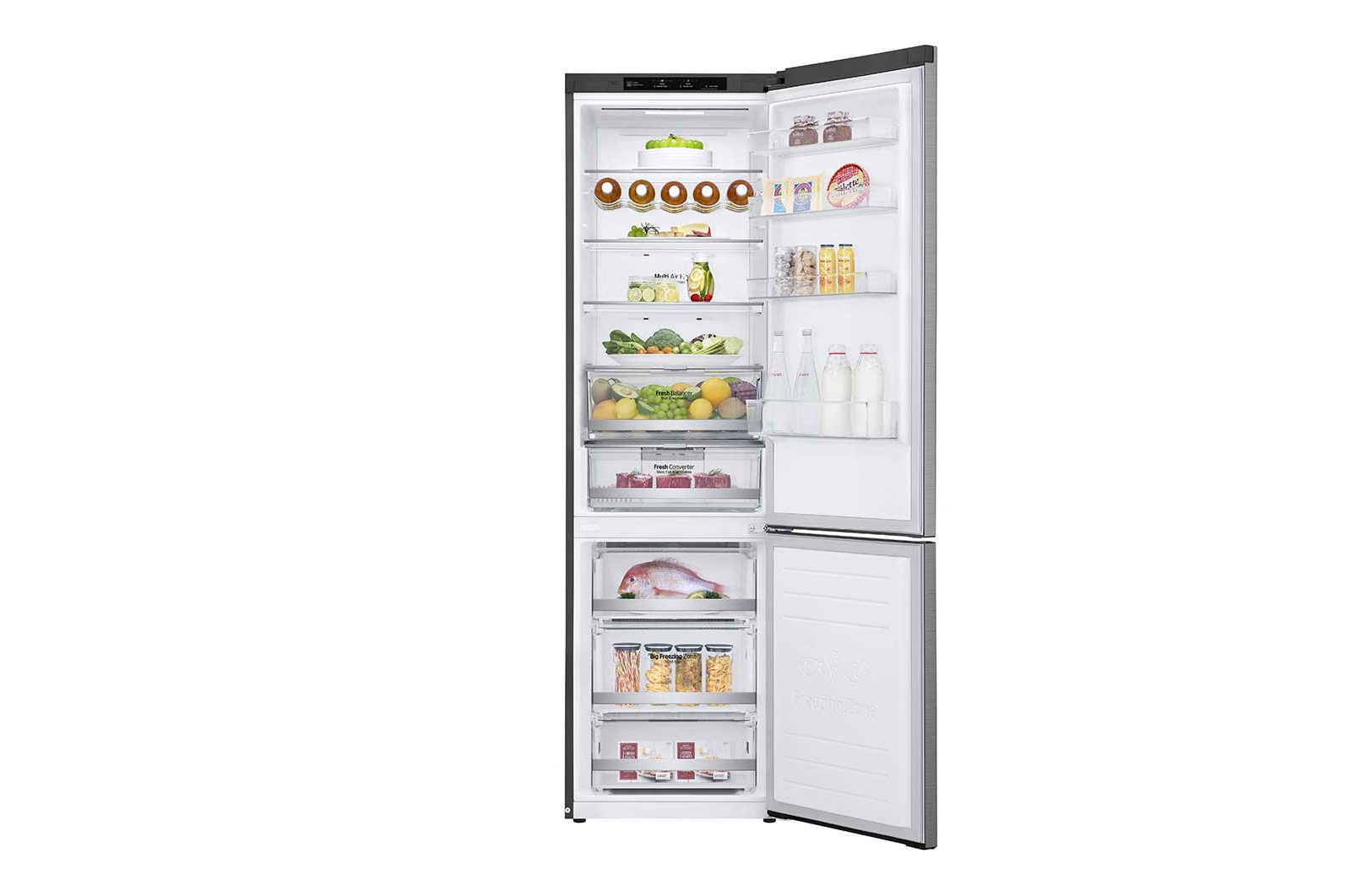LG GBB72PZEXN fridge-freezer Freestanding – image 2