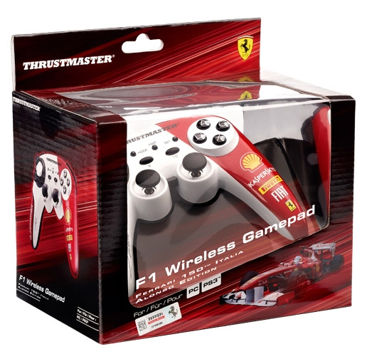 Thrustmaster AC-F150APAD Gaming Controller Red, White Gamepad Analogue / Digital PC, Playstation 3 – image 2
