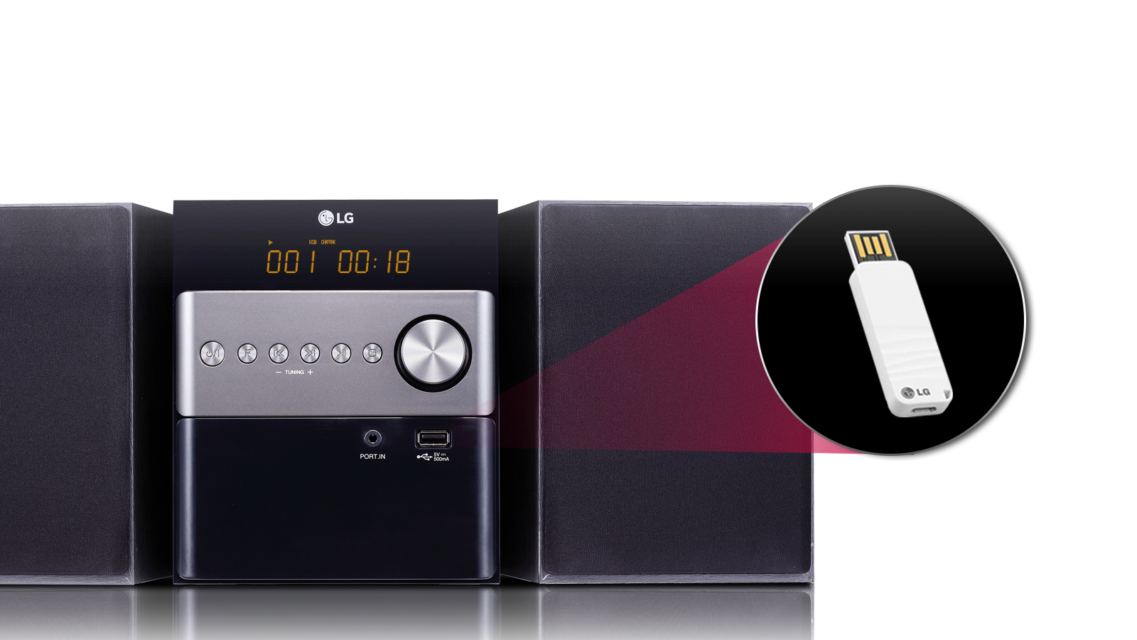 LG CM1560 home audio system Home audio micro system – image 3