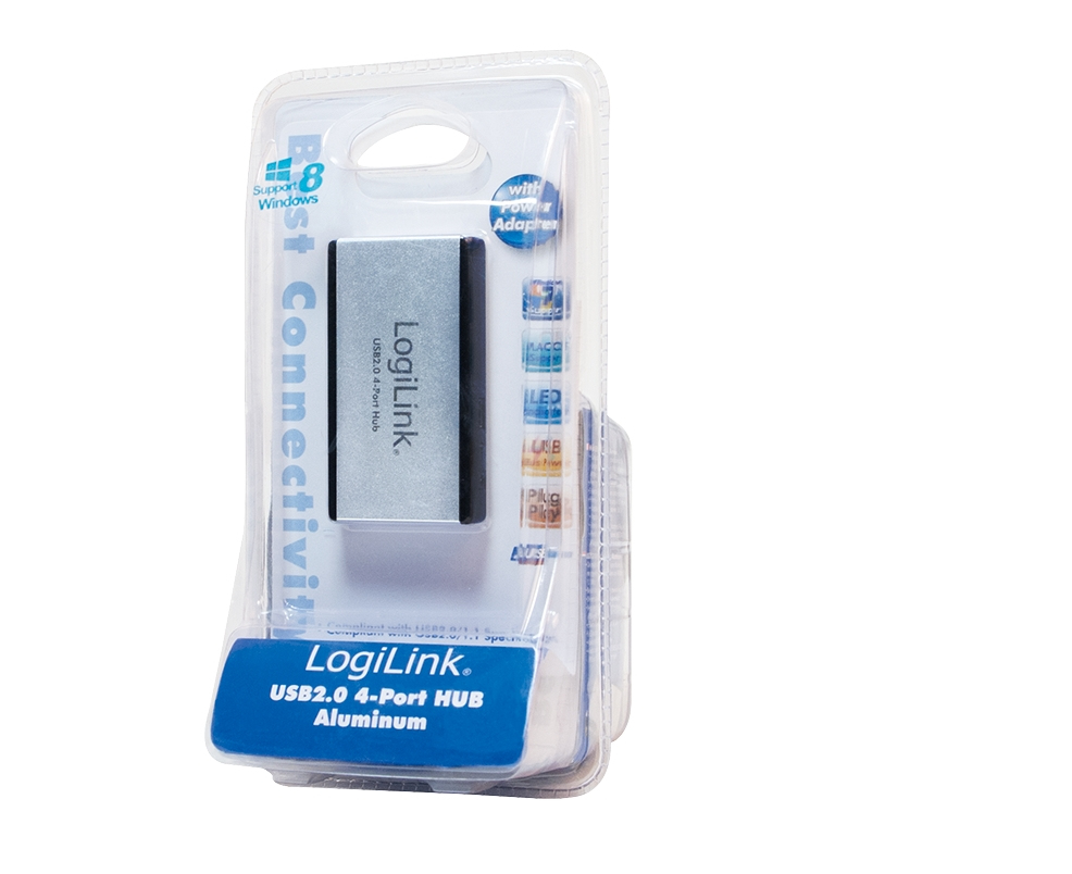 LogiLink USB 2.0 Hub 4-Port – image 2