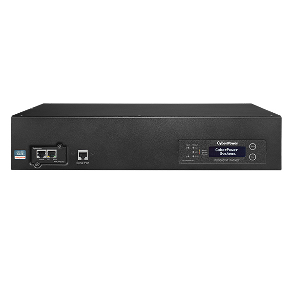 CyberPower PDU30SWT17ATNET power distribution unit (PDU) 17 AC outlet(s) 2U Black – image 2