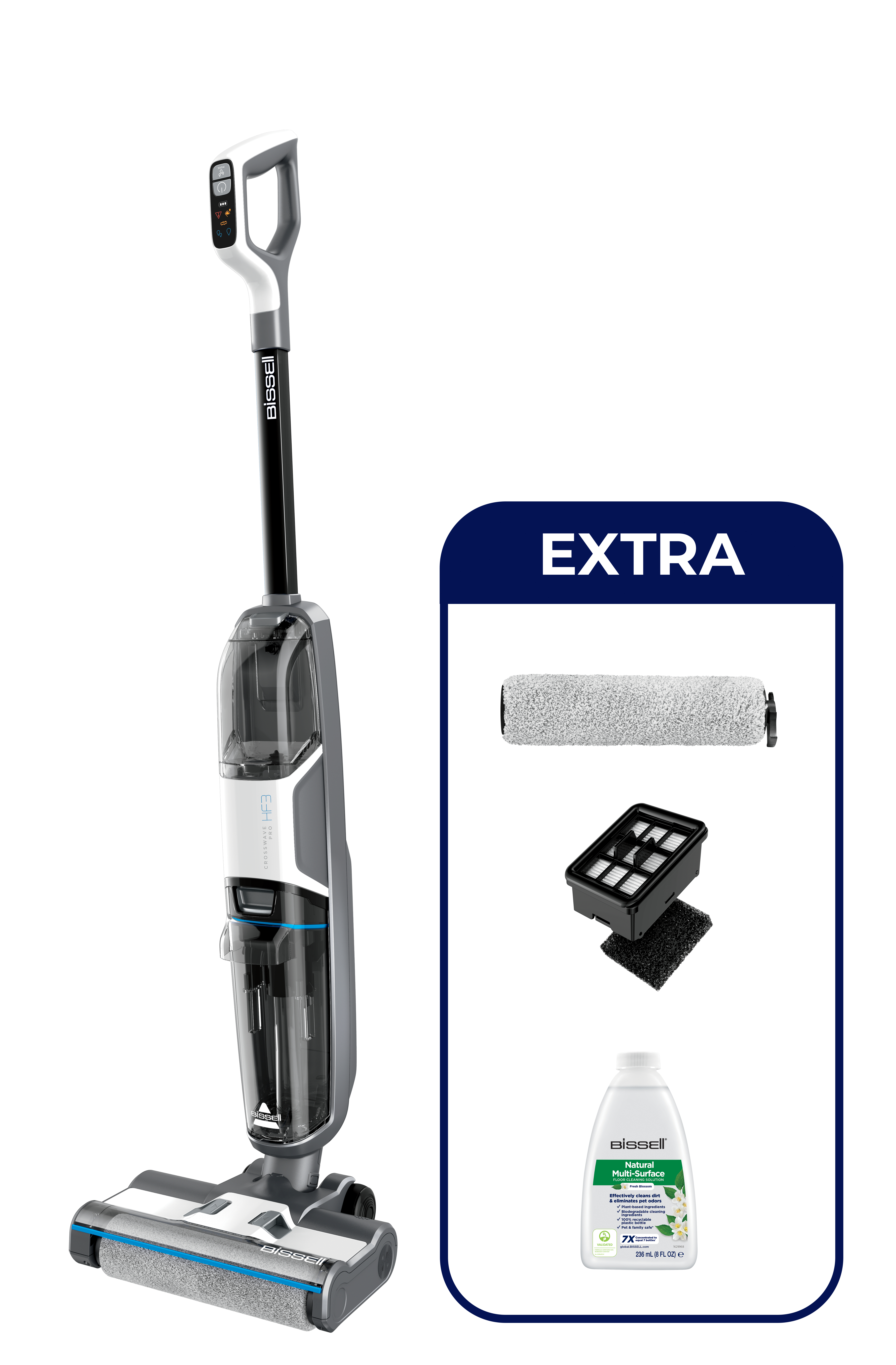 Bissell CrossWave HF3 Cordless Pro — vue 1 sur 1