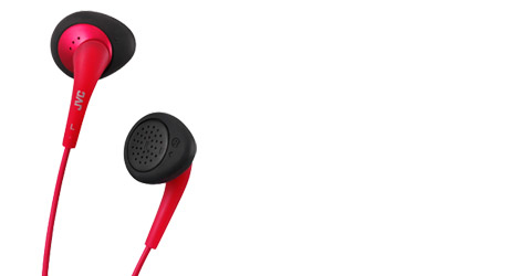 JVC HA-F240RX headphones/headset Wired In-ear Red