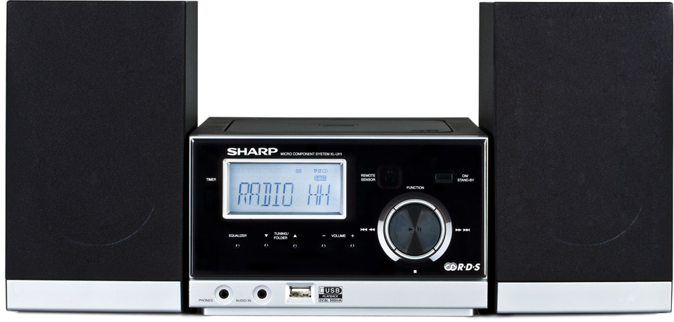 Sharp XL-E1H home audio system Home audio micro system