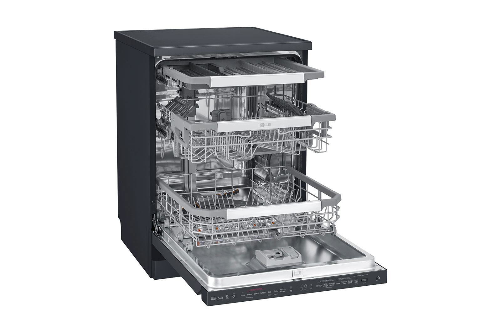 LG DF415HMS dishwasher Freestanding 14 place settings – image 9
