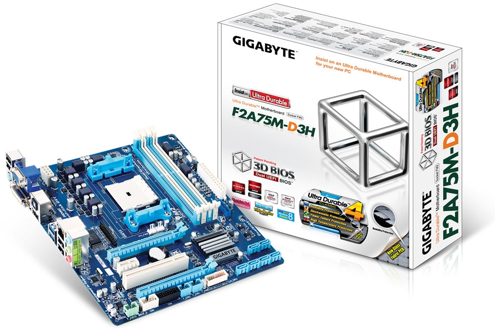 GIGABYTE GA-F2A75M-D3H (rev. 1.0)