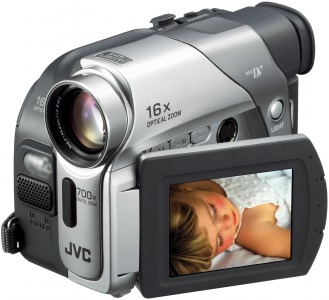 JVC GR-D23 0.8 MP CCD Silver