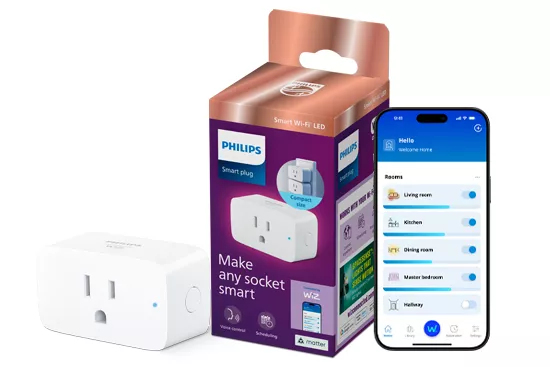 Philips by Signify Philips 046677609856 smart plug White – image 2
