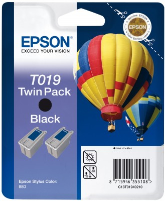 Epson Twinpack Black T019 – image 3