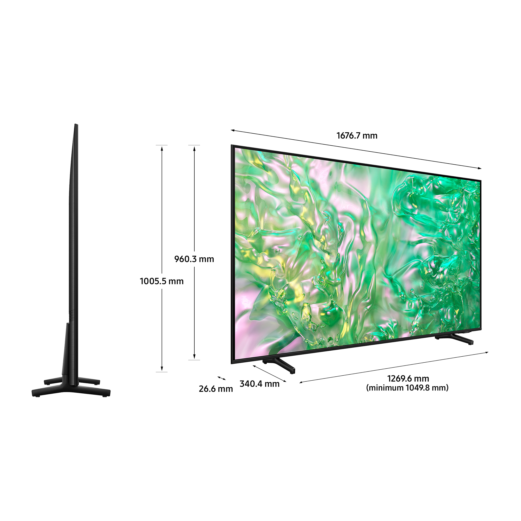 Samsung Series 8 UE75DU8000KXXU TV – image 6