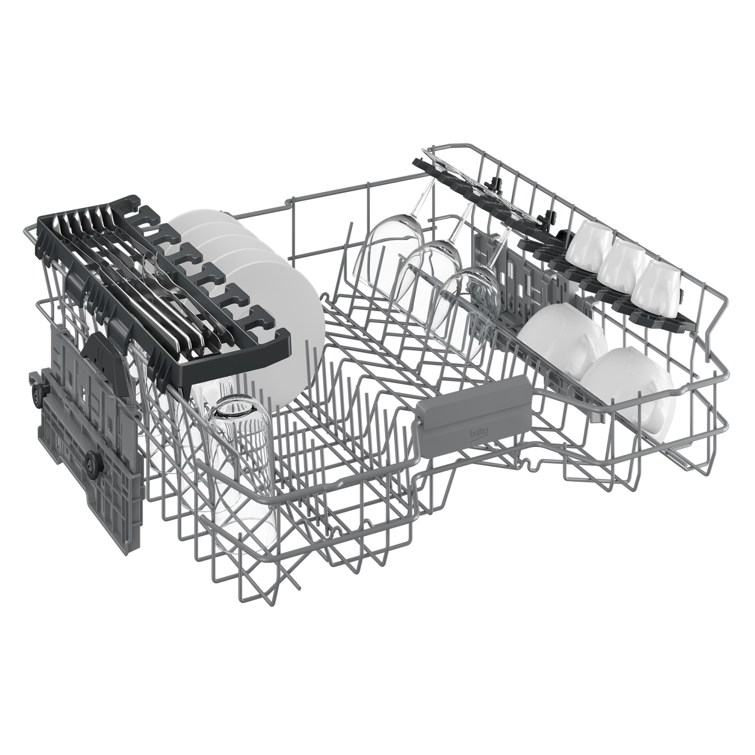 Beko b300 BDIN16435 dishwasher Fully built-in 14 place settings – image 2