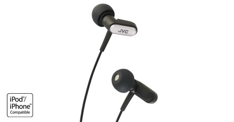 JVC HA-FXC50-S headphones/headset Wired Black