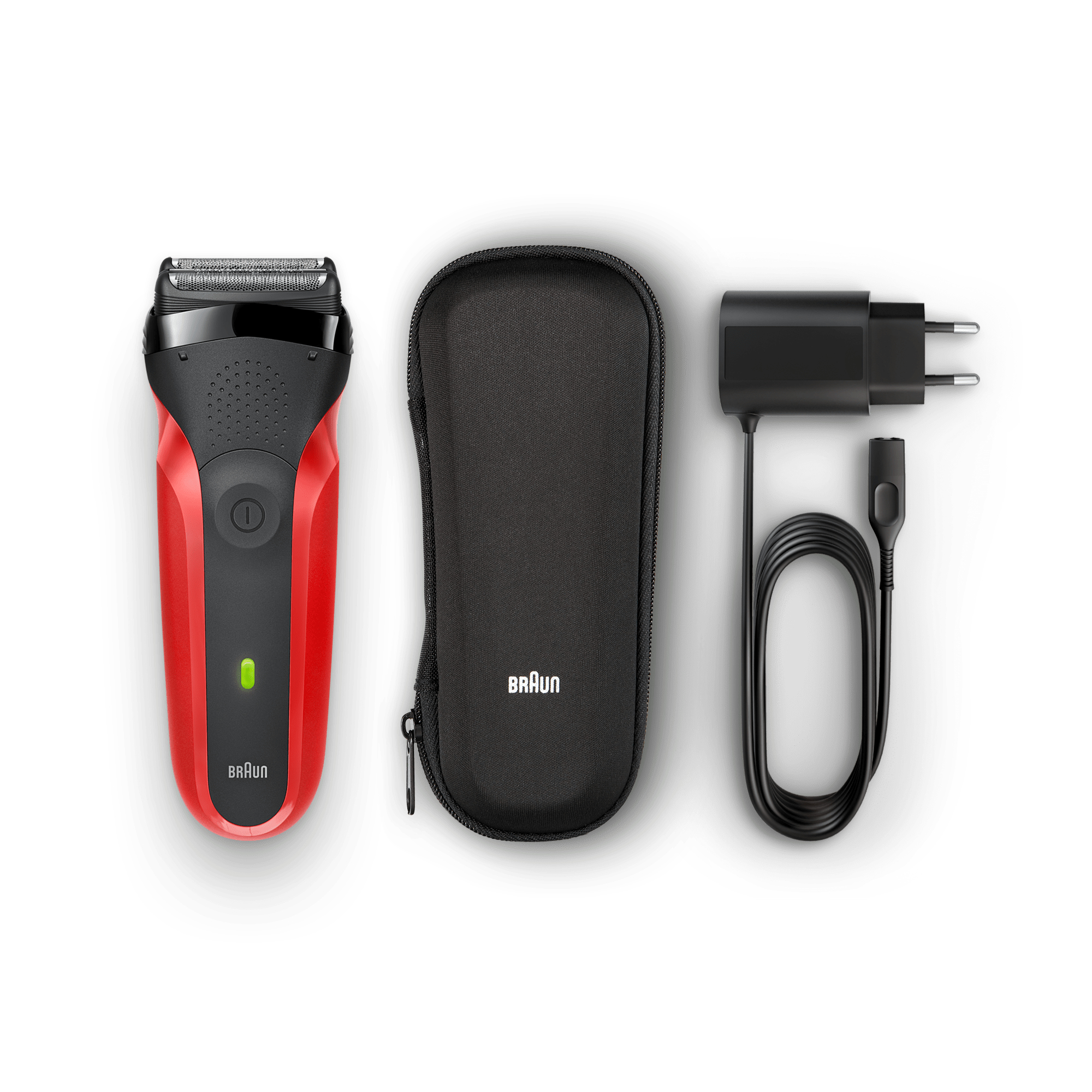 Braun 81646855 men's shaver Foil shaver Trimmer Black, Red – image 4