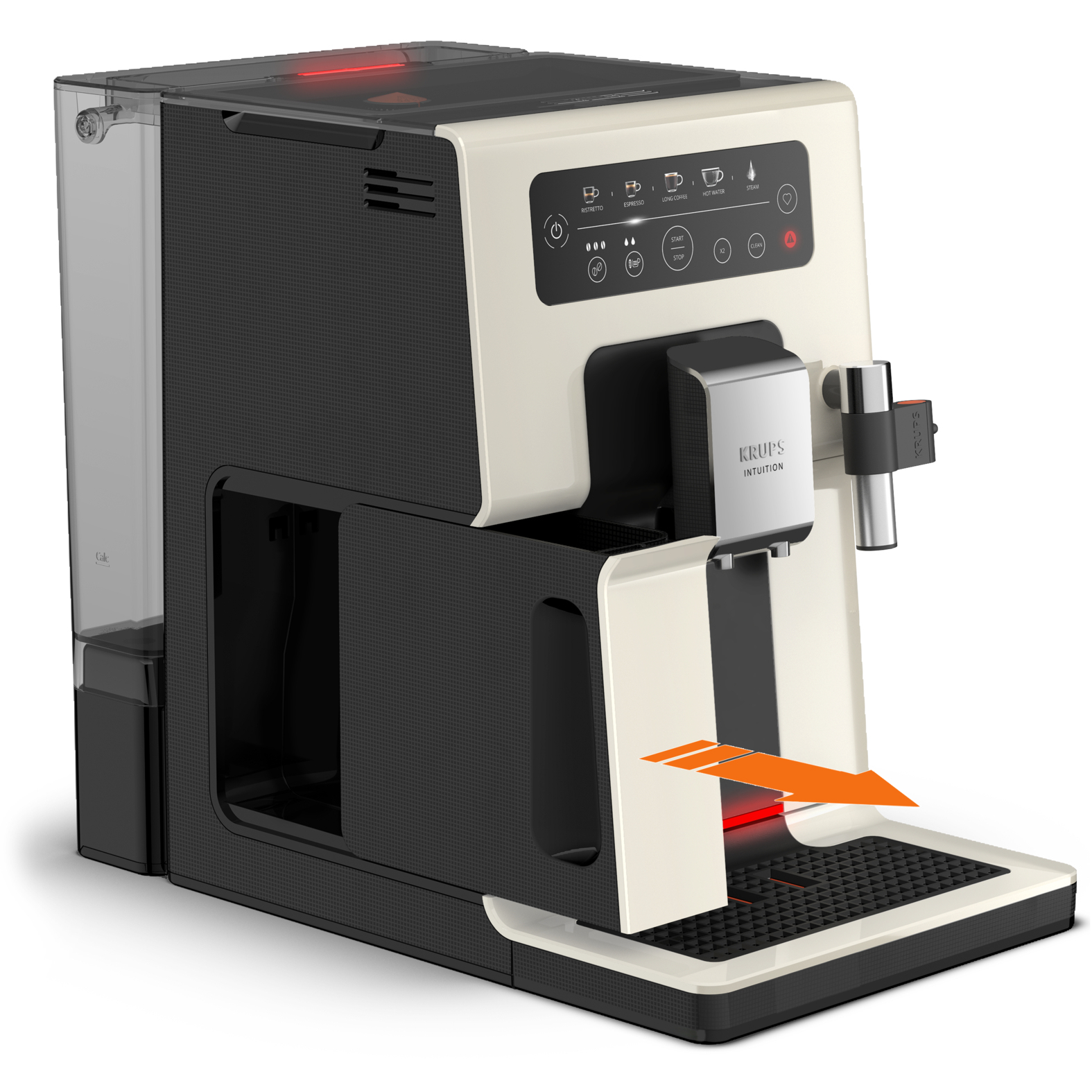 Krups Intuition Latt'Essential EA871A Semi-auto Pod coffee machine – image 7