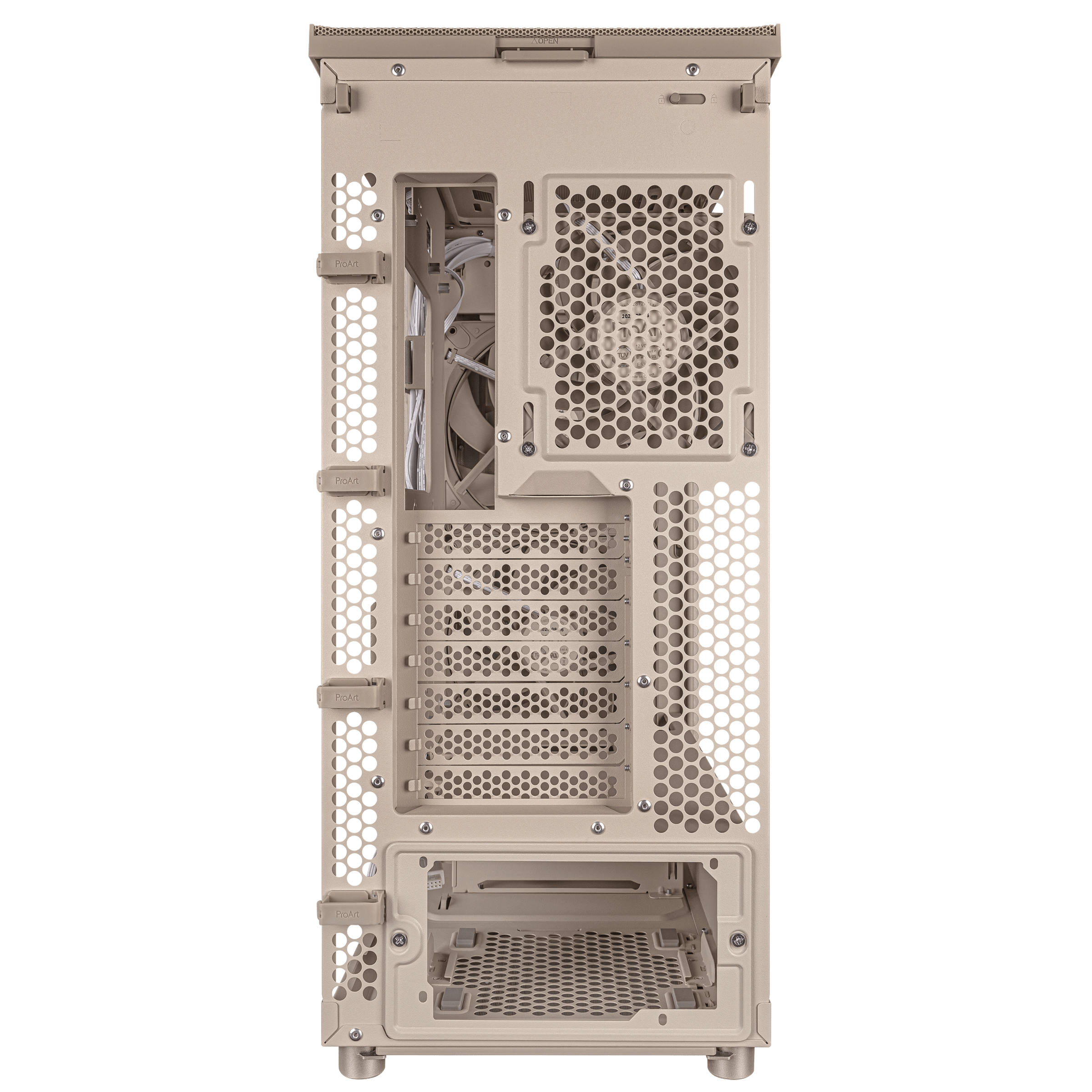 ASUS GEH PROART PA401 WOOD MESH PWM BEIGE Gehäuse