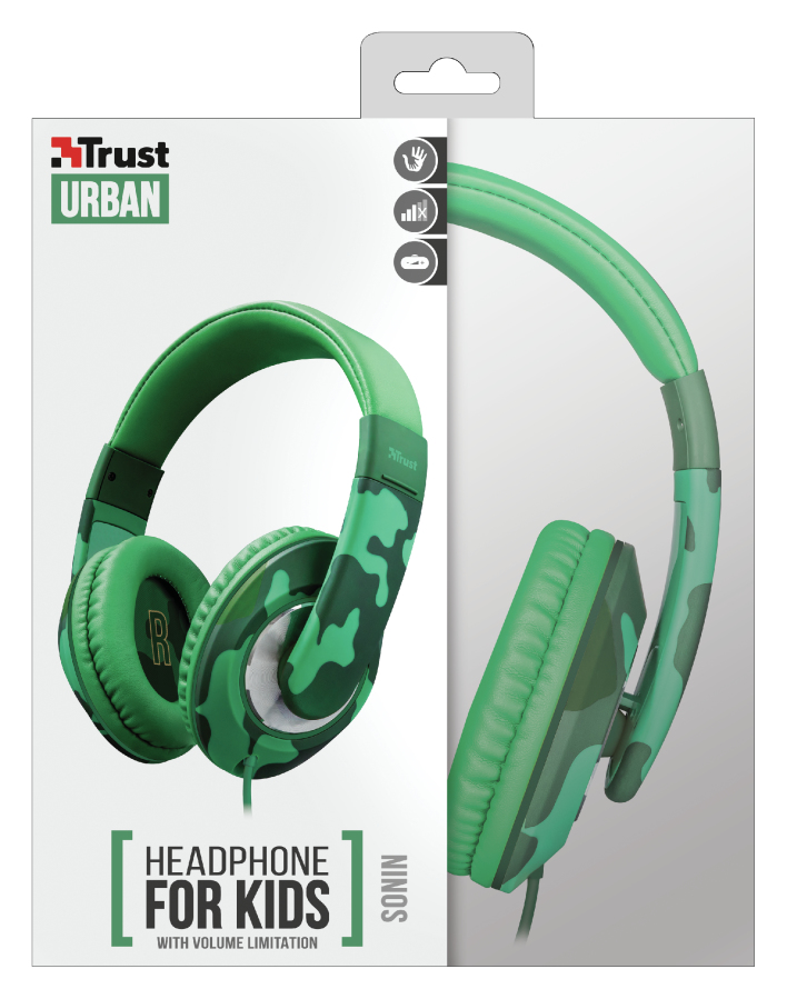 Trust Sonin Headphones Wired Head-band Music Camouflage – image 6