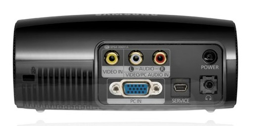 Samsung P400 data projector 150 ANSI lumens DLP SVGA (800x600) – image 3