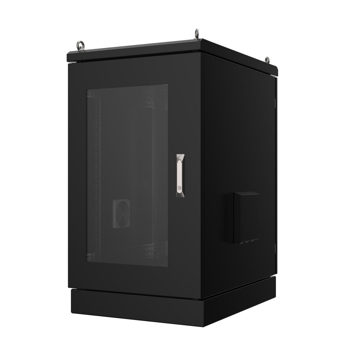 Lanview RDLIP55G16U68B rack cabinet 16U Black – image 1