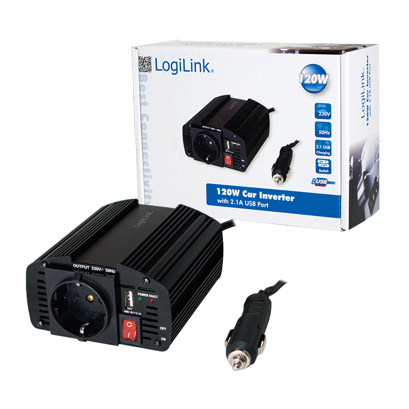 LogiLink PA0080 power adapter/inverter Auto – image 5