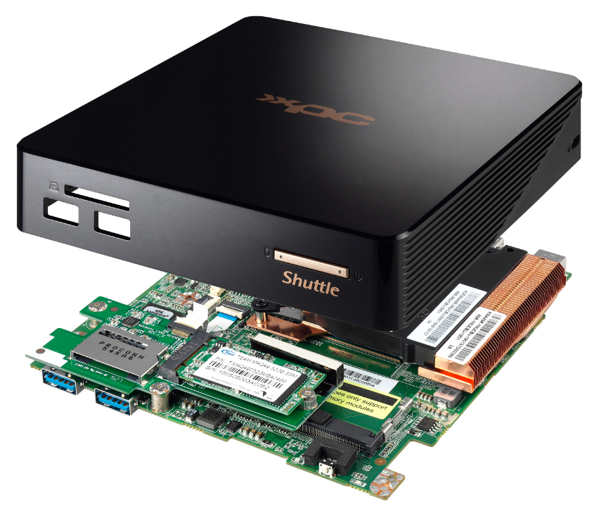 Shuttle NC1000B-3 PC/workstation Intel® Core™ i3 i3-5005U – image 2