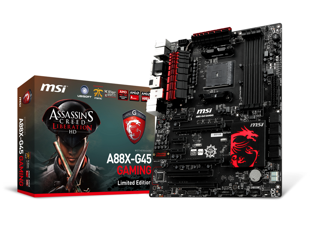 MSI A88X-G45 GAMING Assassin’s Creed Liberation HD