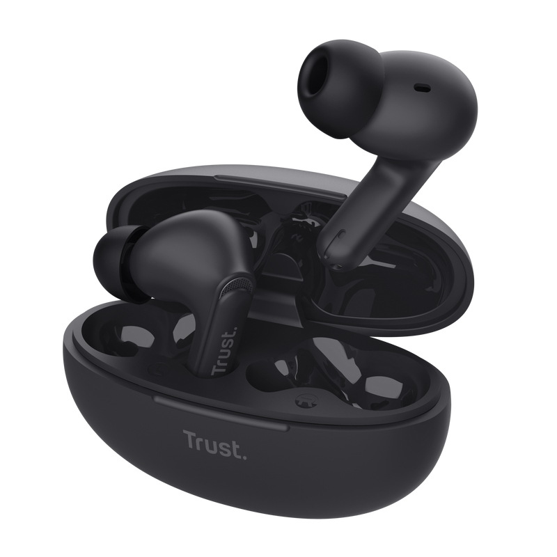 Cuffie bluetooth wireless YAVI - nero - Trust