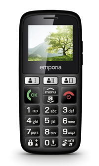 Emporia HAPPY 4.6 cm (1.81") 70 g Black – image 1
