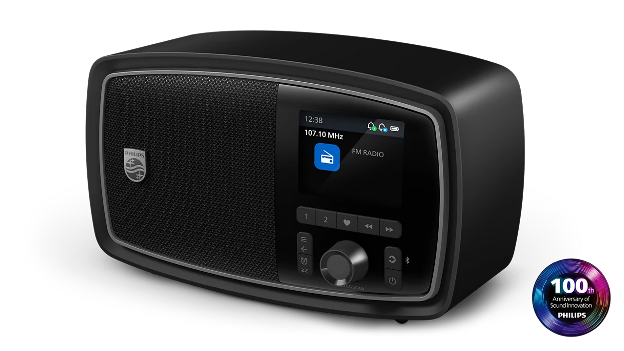 Philips TAV2000FB/00 radio Portable Analog Black – image 5
