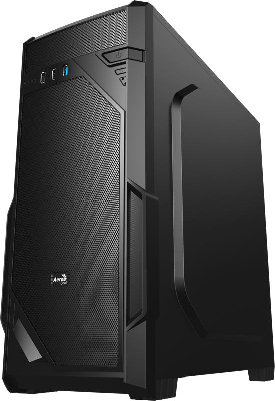Aerocool VS-1 Midi Tower Case - Black – image 2